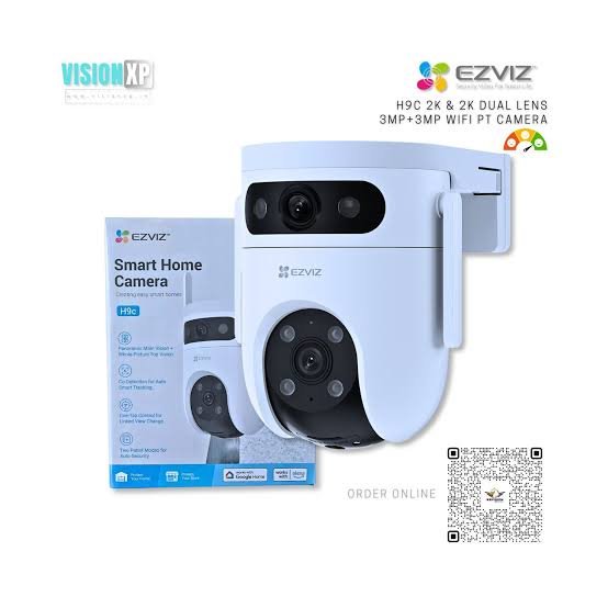 EZVIZ H9C Dual 3MP+3MP – Caméra WiFi Double Objectif