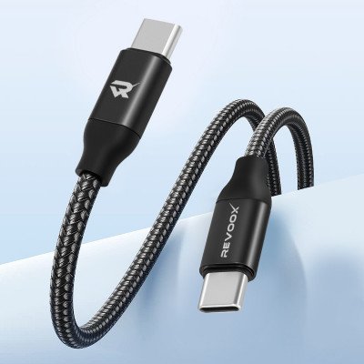 REVOOX Data Cable Type-C to Type-C 100W TENEX RDC-CC201