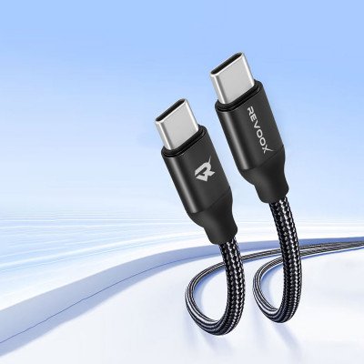 REVOOX Data Cable Type-C to Type-C 100W TENEX RDC-CC201
