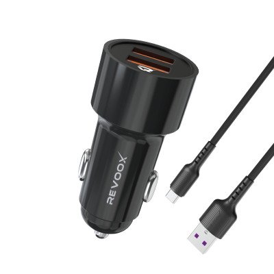 REVOOX CAR CHARGER 18W RCC-UC03