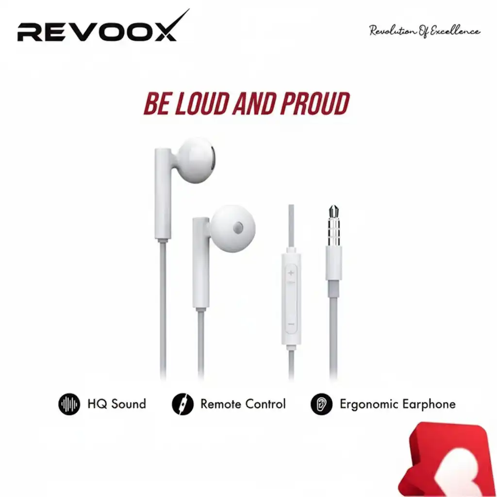 REVOOX Écouteurs Filaires (RE-E06)