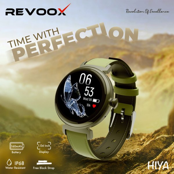 REVOOX HIYA AMOLED – Montre Connectée (RSW-W04)